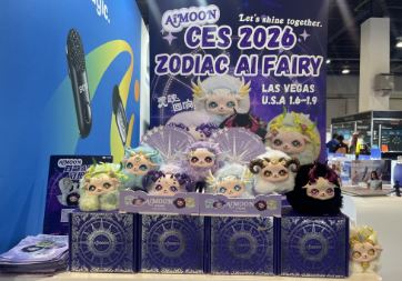 ��Ϭ����CES 2026Բ���չ٣�AiMOON����AI�ػ���������ȫ���г�